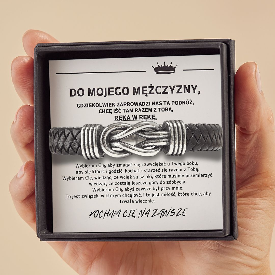 Dla Mojego Mężczyzny – Bransoletka Nierozerwalnej Więzi