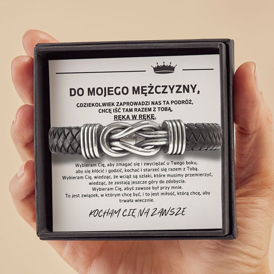 Dla Mojego Mężczyzny – Bransoletka Nierozerwalnej Więzi