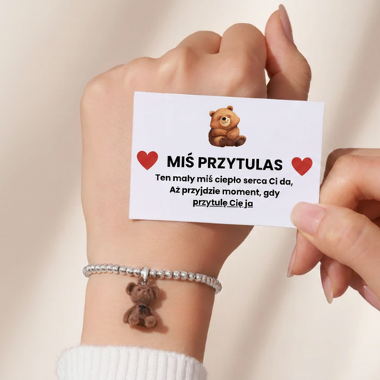 Bransoletka "Miś Przytulas"