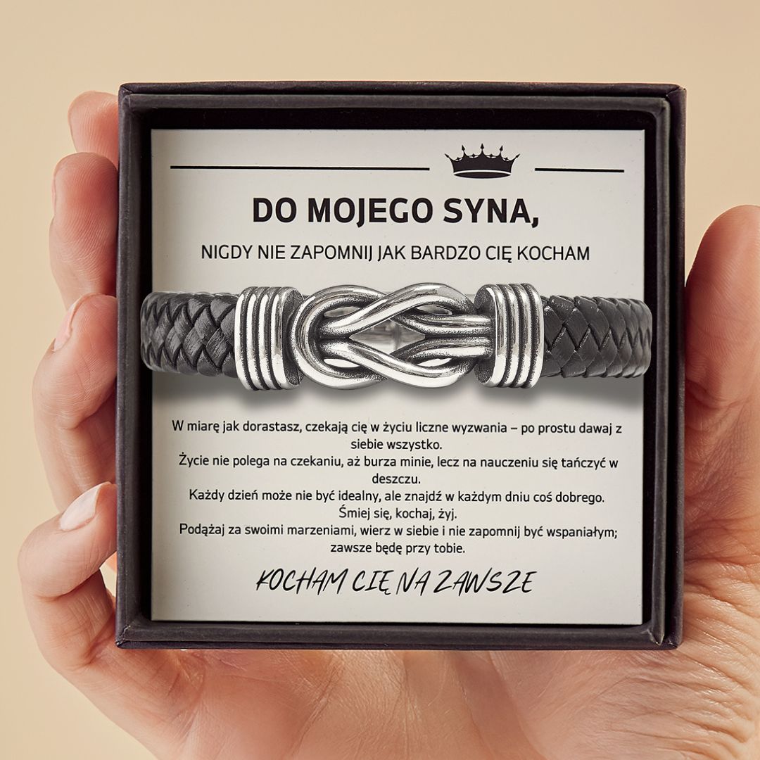 Dla Mojego Syna – Bransoletka Nierozerwalnej Więzi