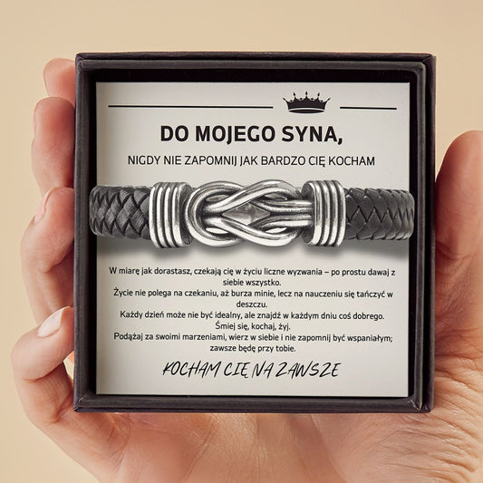 Dla Mojego Syna – Bransoletka Nierozerwalnej Więzi