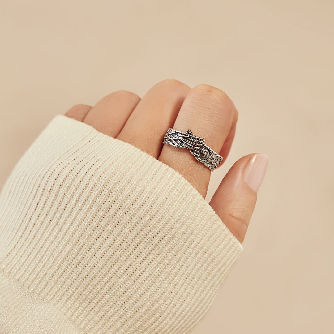 Pierścionek "Pióro Anioła"