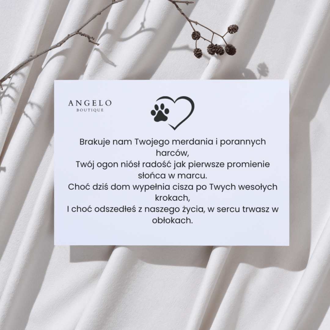 Pierścionek „Futrzasty Uścisk z Nieba”