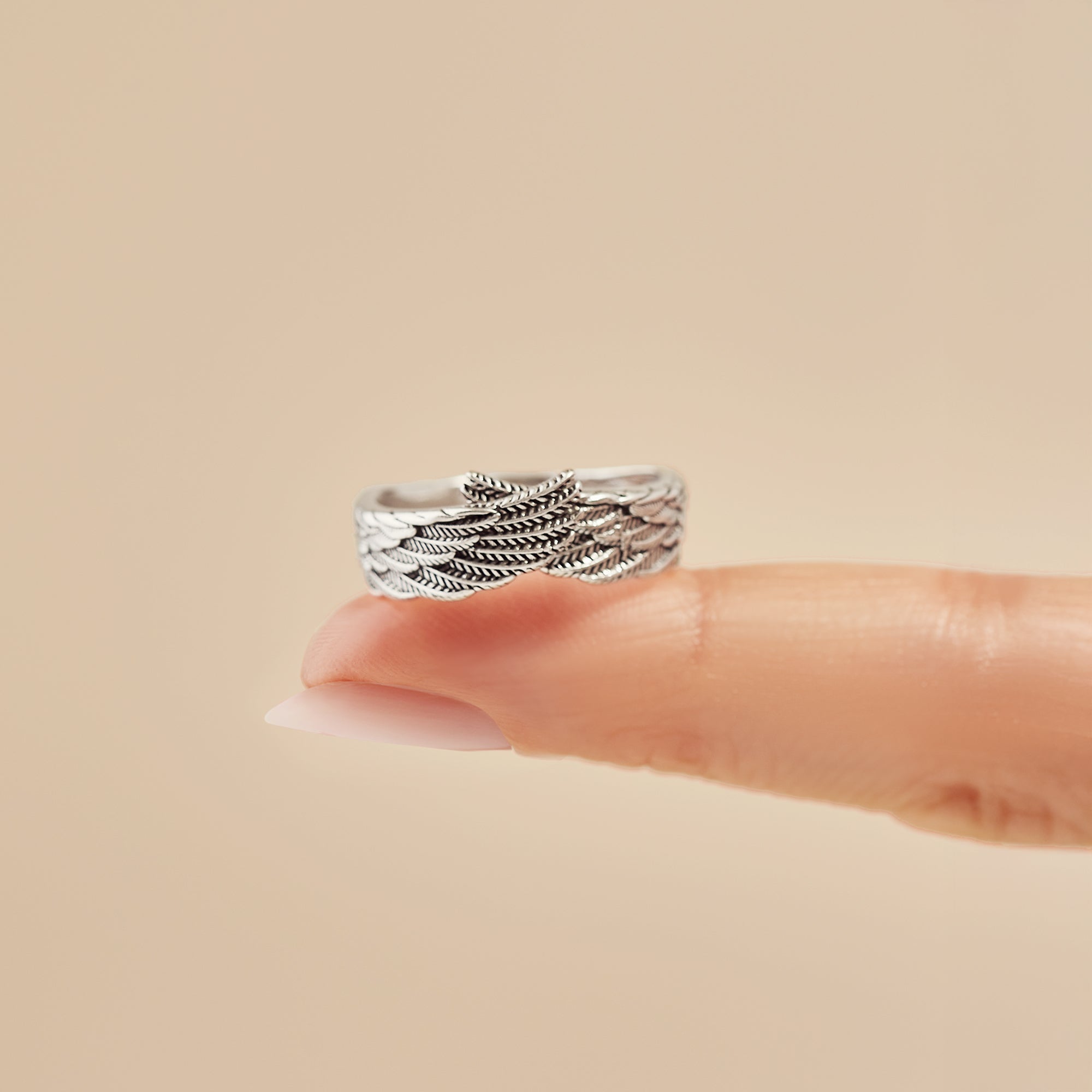 Pierścionek "Pióro Anioła"